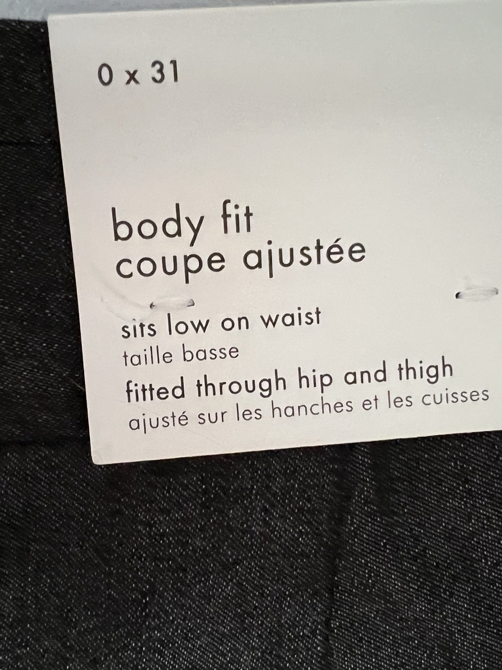 Calvin Klein Body Fit Low Rise Flare Pants Gray Size 0 (31) - Picture 3 of 6